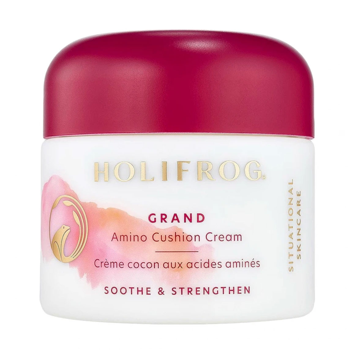Крем-кушон для обличчя HoliFrog Grand Amino Cushion Cream з амінокислотами, 50 мл
